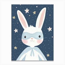 Bunny Super Hero Canvas Print