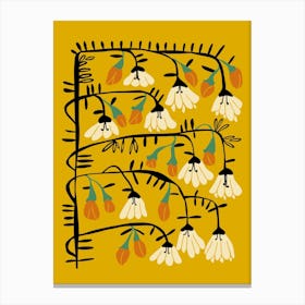 Matisse Expression Serenity Yellow Canvas Print