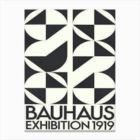 Bauhaus Exhibition 1923 Canvas Print