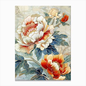 Chinese Peony 14 Canvas Print