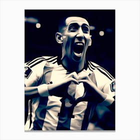 Ángel Di María art Canvas Print