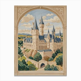 Castle Of Magic Canvas Print