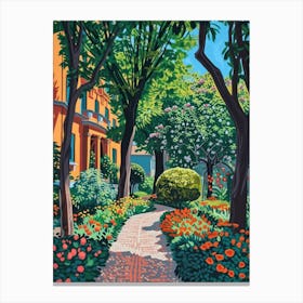 Postman S Park London Parks Garden 6 Painting Canvas Print