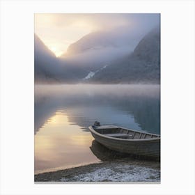 Lakeside Solitude 1 Canvas Print