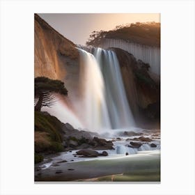 Alamere Falls, United States Realistic Photograph (3) Canvas Print