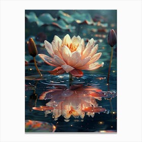 Lotus Flower 64 Canvas Print