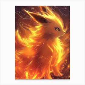 Pokemon Eevee 2 Canvas Print