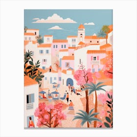 Sousse Tunisia 3 Illustration Canvas Print