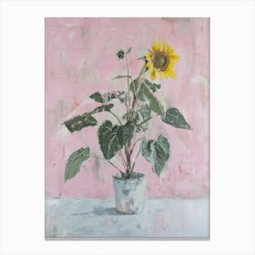 A World Of Flowers Sunflowers 1 Painting Canvas Print
