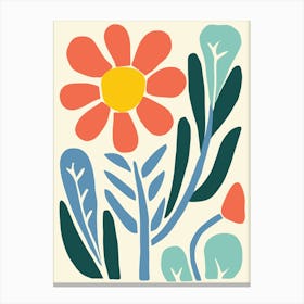 Flower Painting Canvas Print