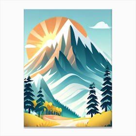 Mountain Landscape 5 Canvas Print