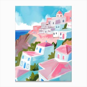 Santorini Print 2 Canvas Print