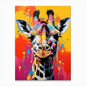 Giraffe Canvas Print