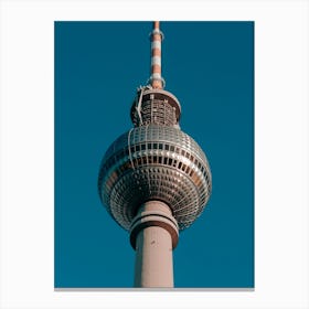 Tv Tower In Berlin 01 Canvas Print