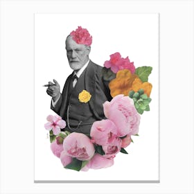 Freud Collage Canvas Print