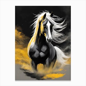 Horse Wallpaper Canvas Print