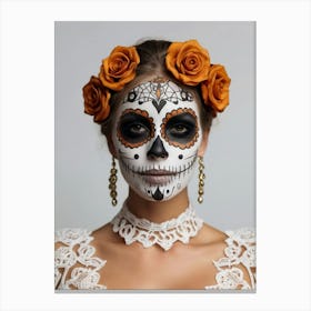 Day Of The Dead 10 Canvas Print