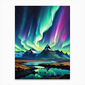 Aurora Borealis Leinwandbild