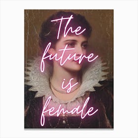 Future Is Female 1 Canvas Print