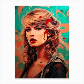 Taylor Swift (4) Canvas Print