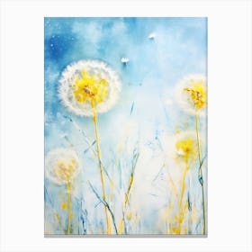 Dandelions 6 Canvas Print