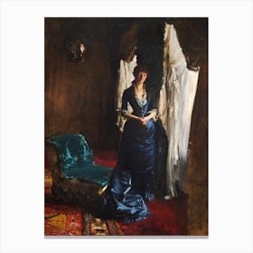 Madame Paul Escudier (Louise Lefevre) (1882), John Singer Sargent Canvas Print