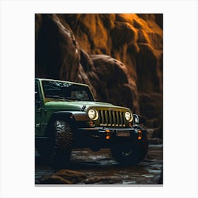 Jeep Wrangler 6 Canvas Print