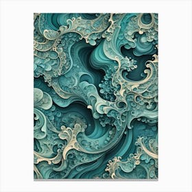 Fractal Art Canvas Print