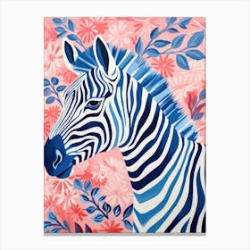 Zebra 3 Canvas Print