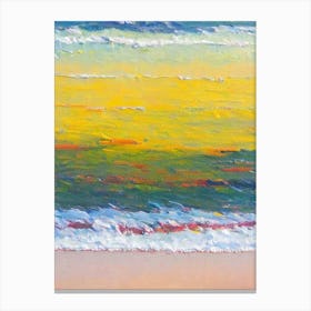 Palm Cove Beach, Australia Bright Abstract Canvas Print