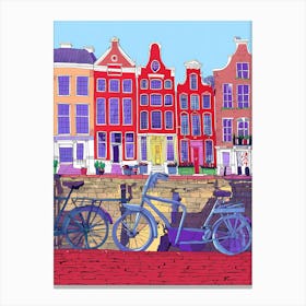 Amsterdam Art Canvas Print Canvas Print