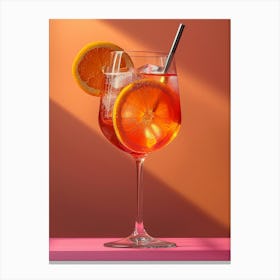 Aperol Spritz Art Print 74 Canvas Print