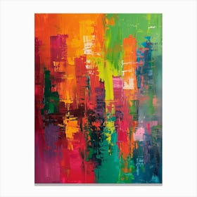 Bright City Canvas Print Canvas Print