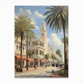 St Lucie Street Canvas Print