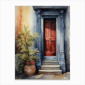 Door To Rome Canvas Print