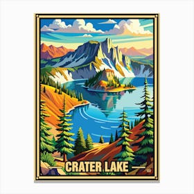 Crater Lake National Park Canvas Print