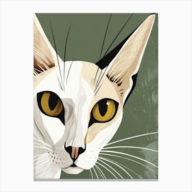 Syrian Cat Canvas Print