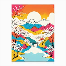 Japanese Art Canvas Print