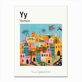 Kids Travel Alphabet  Yemen 2 Canvas Print