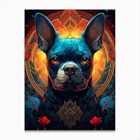 Boston Terrier Canvas Print