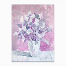 A World Of Flowers Lavender 2 Painting Canvas Print
