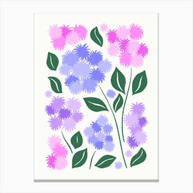 Hydrangeas Canvas Print