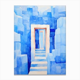 Blue Door 33 Canvas Print