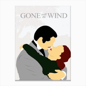 Gone With The Wind Film Canvas Print