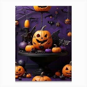 Halloween Decorations 3 Canvas Print