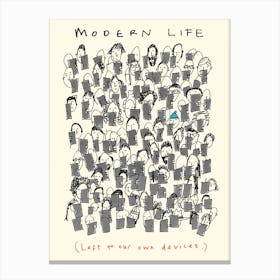 Modern Life Canvas Print