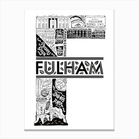 Fulham Canvas Print