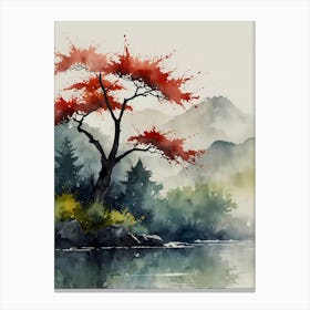 Japanese Tree Canvas Print