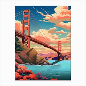 The Golden Gate Bridge San Francisco Canvas Print