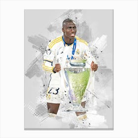 Ferland Mendy Real Madrid Canvas Print